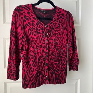 Like New White House Black Market Cardigan 3/4 Sleeve